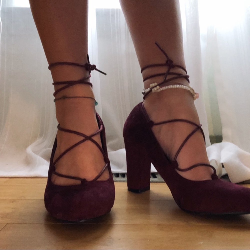 Laced Heels